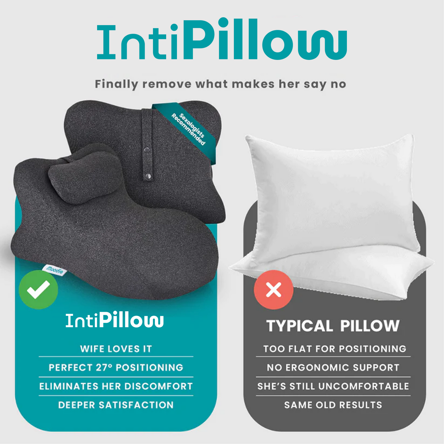 IntiPillow™ Intimacy Comfort Pillow